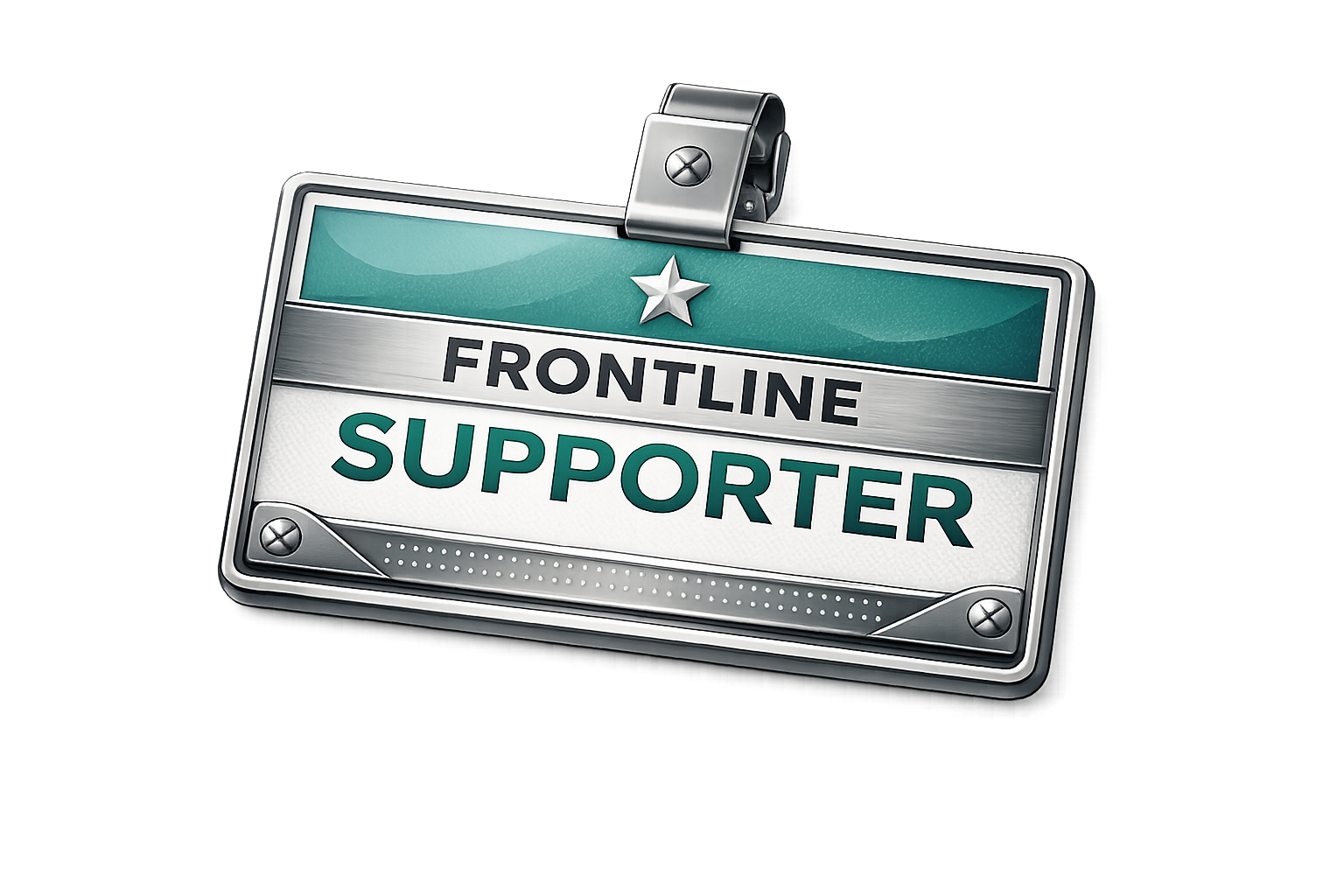 Frontline Supporter Tag